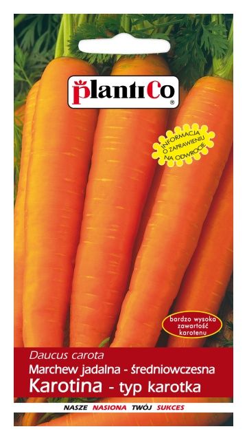 Marchew jadalna KAROTINA 5g PlantiCo