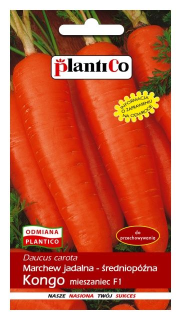 Marchew jadalna KONGO 5g PlantiCo