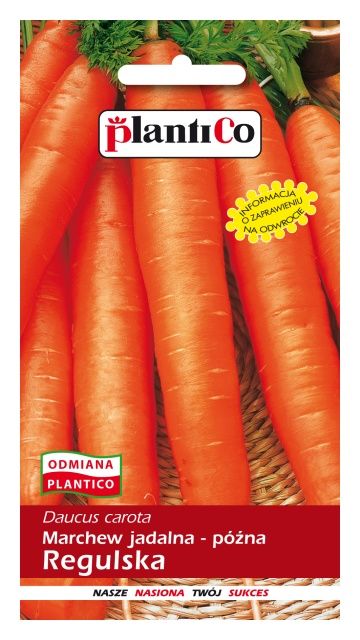 Marchew jadalna REGULSKA 5g PlantiCo