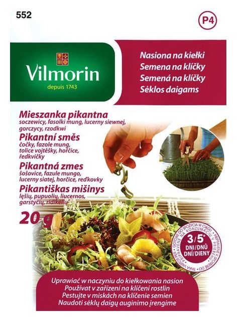 Mieszanka na kiełki pikantna 20g Vilmorin
