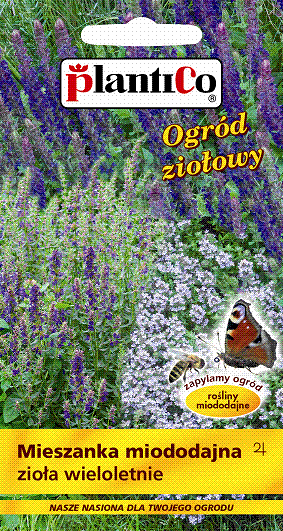 Mieszanka miododajna wieloletnia 1g PlantiCo