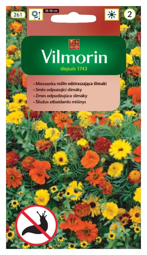 Mix kwiatów odstraszających ślimaki 2g Vilmorin