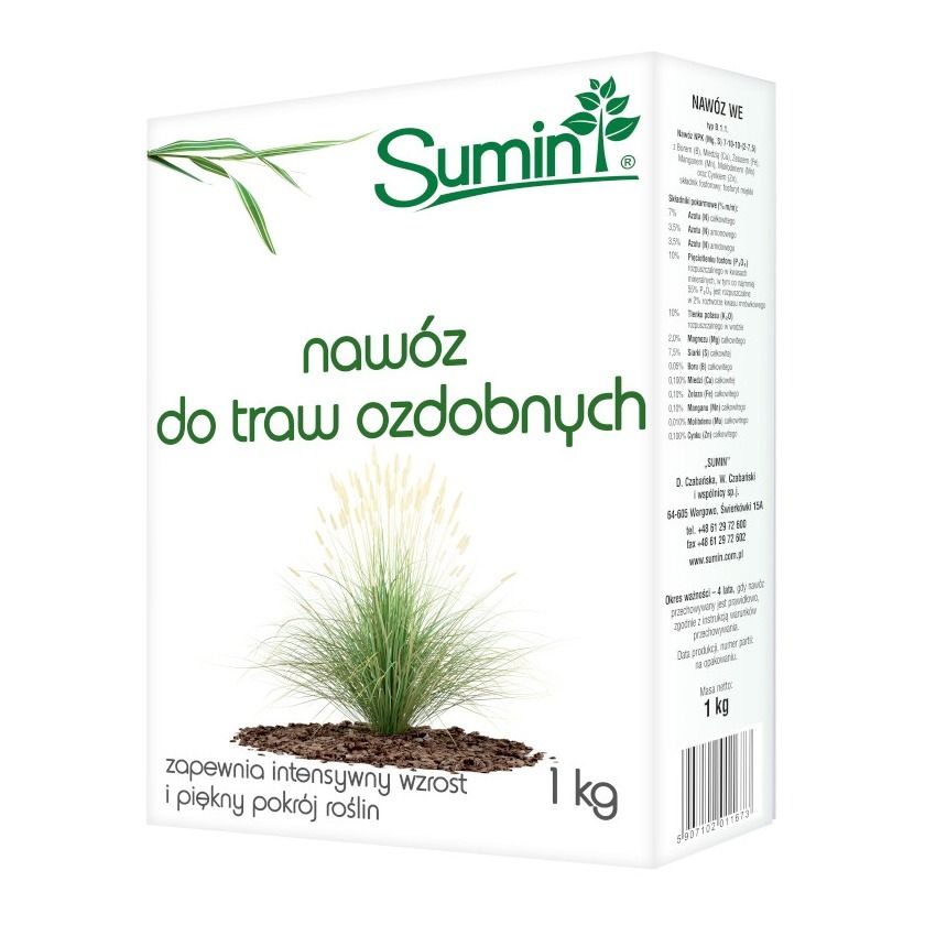 Nawóz do traw ozdobnych Sumin