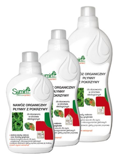 Nawóz organiczny z pokrzywy Sumin