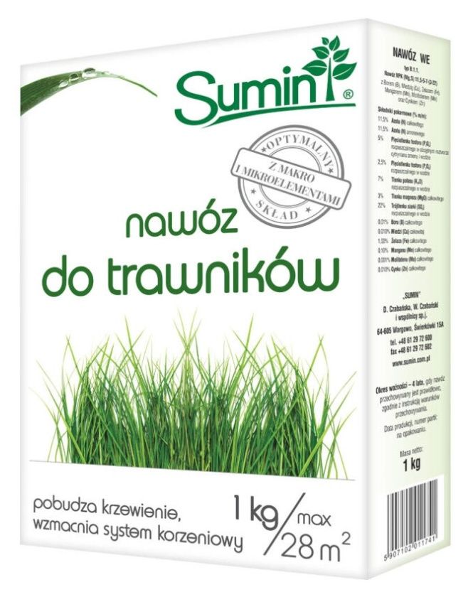 Nawóz do trawników Sumin