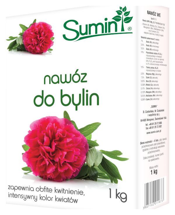 Nawóz do bylin 1 kg Sumin