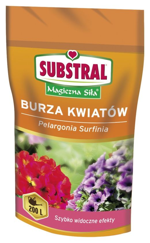 Nawóz do kwiatów balkonowych Burza kwiatów Magiczna Siła 200g Substral