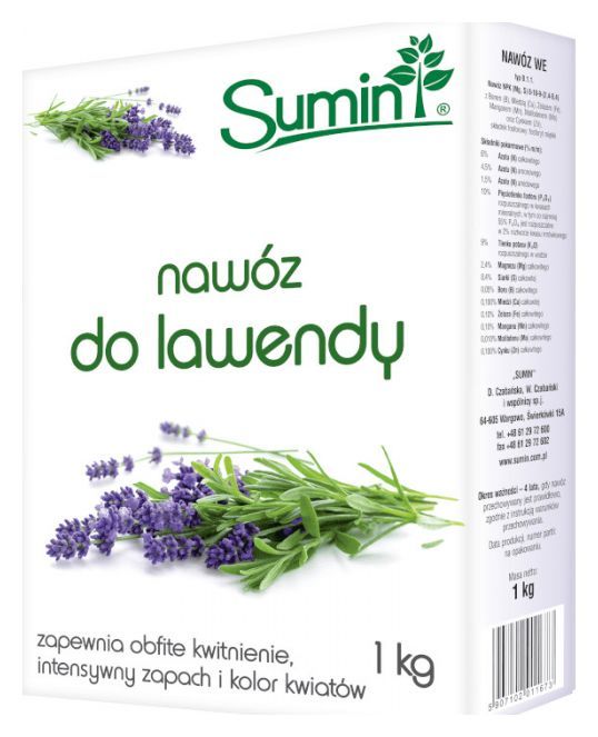 Nawóz do lawendy 1kg Sumin