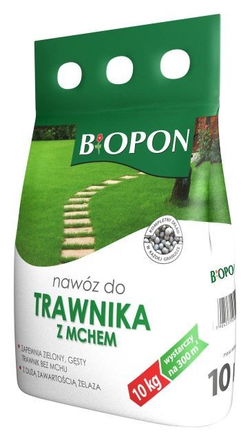Nawóz do trawnika z mchem 10 kg Bopon