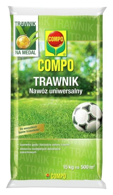 Nawóz uniwersalny do trawnika 15 kg Compo