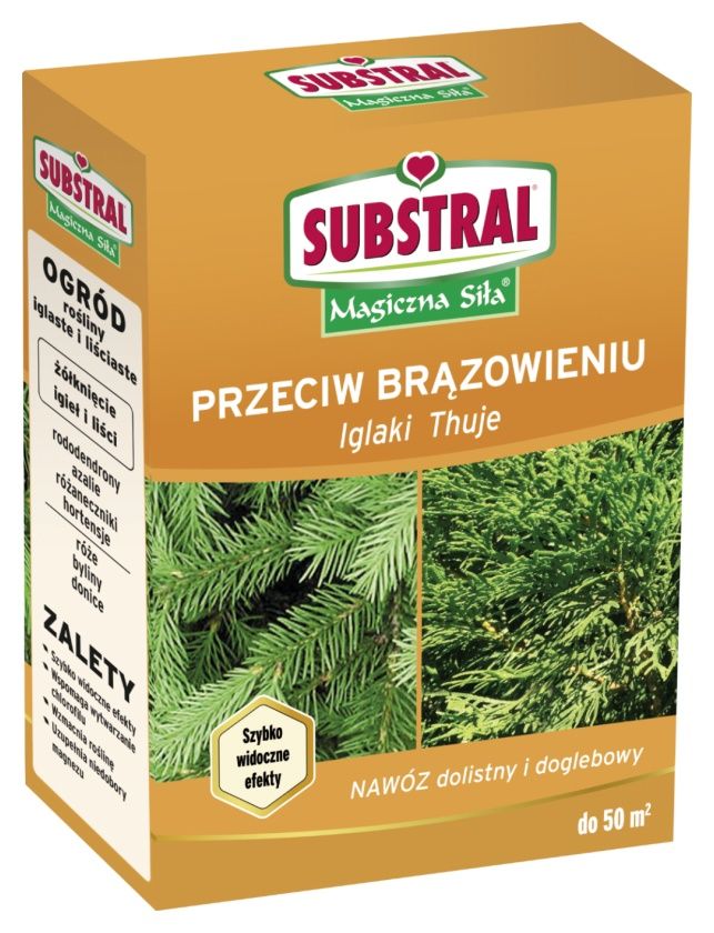 Nawóz przeciw żółknięciu igieł i liści Magiczna Siła 1 kg Substral