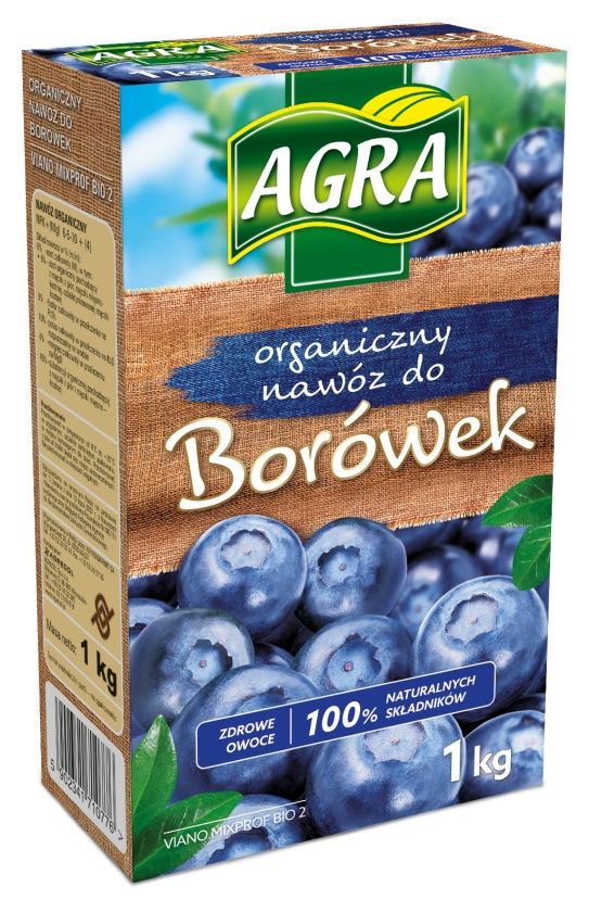 Nawóz organiczny do borówek 1kg Agra