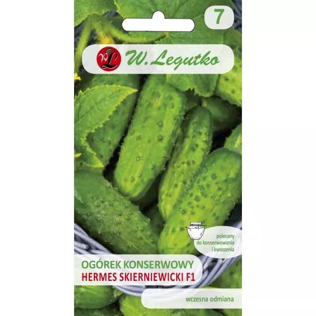 Ogórek gruntowy Hermes Skierniewicki F1 - 100g Legutko