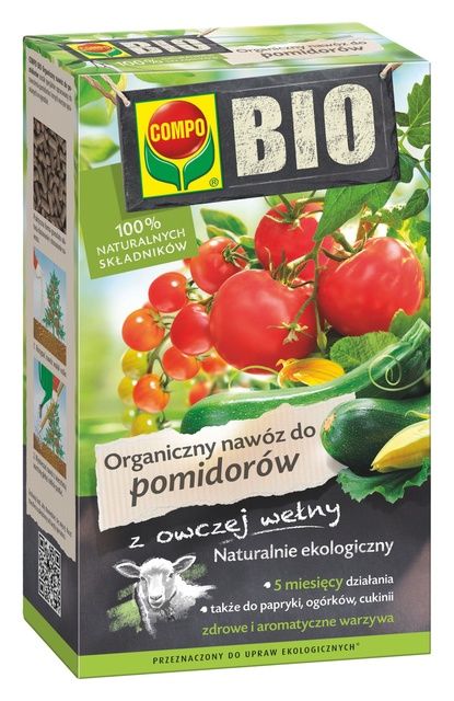 Organiczny nawóz z owczej wełny do pomidorów 750g Compo
