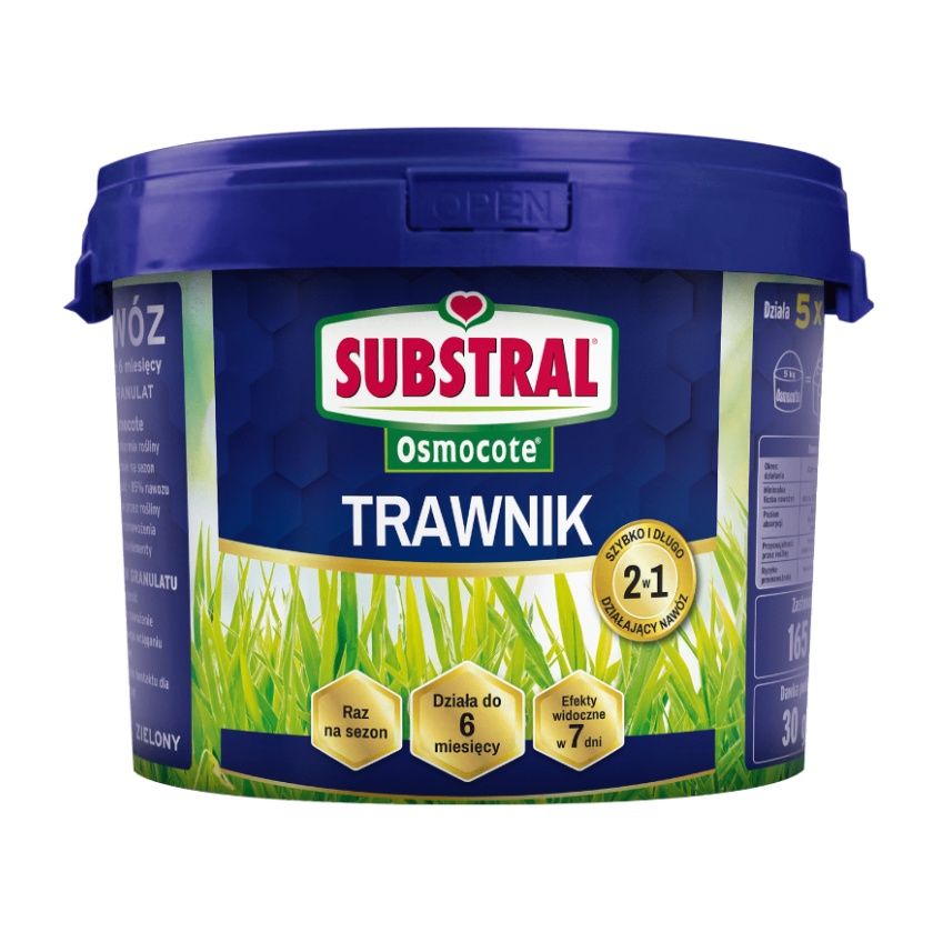 Nawóz długodziałający Osmocote do trawnika Substral