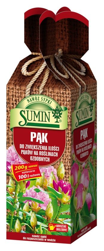 Nawóz rozpuszczalny zwiększający ilość pąków 200g SUMIN