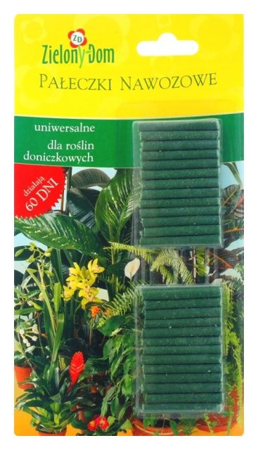 Pałeczki nawozowe 50 sztuk Zielony Dom