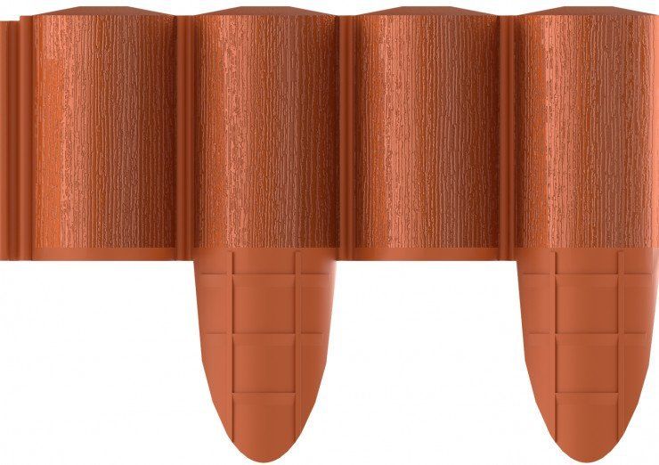 Palisada ogrodowa ECO 4 ceglasta | Sklepogrodniczy.pl