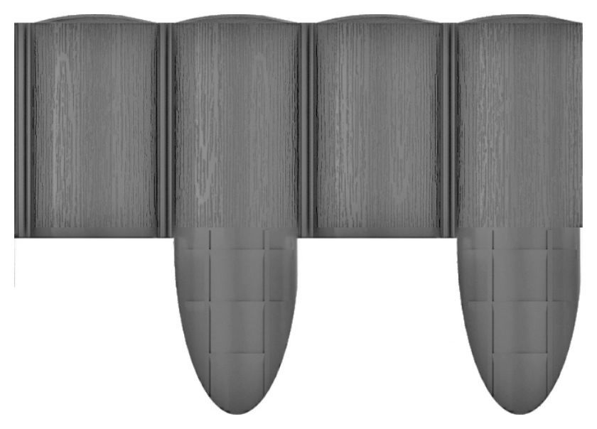 Palisada ogrodowa ECO grafitowa 34-054 Cellfast 