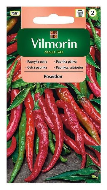 Papryka Poseidon 0,5g Vilmorin