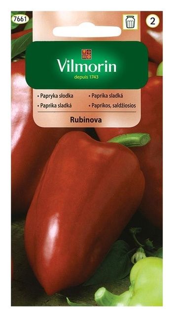 Papryka Rubinowa 0,5g Vilmorin
