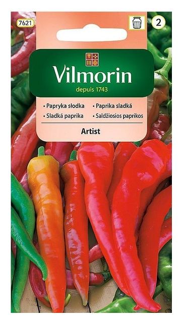 Papryka słodka Artist 0,5g Vilmorin