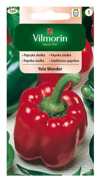 Papryka Yolo Wonder 0,5g Vilmorin