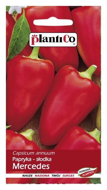 Papryka czerwona Mercedes 0,5g PlantiCo