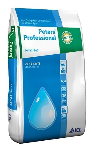 Peters Foliar Feed27+15+12 15kg ICL
