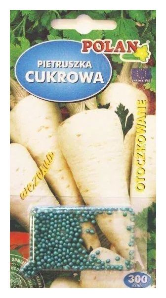 Pietruszka cukrowa 300 sztuk Polan