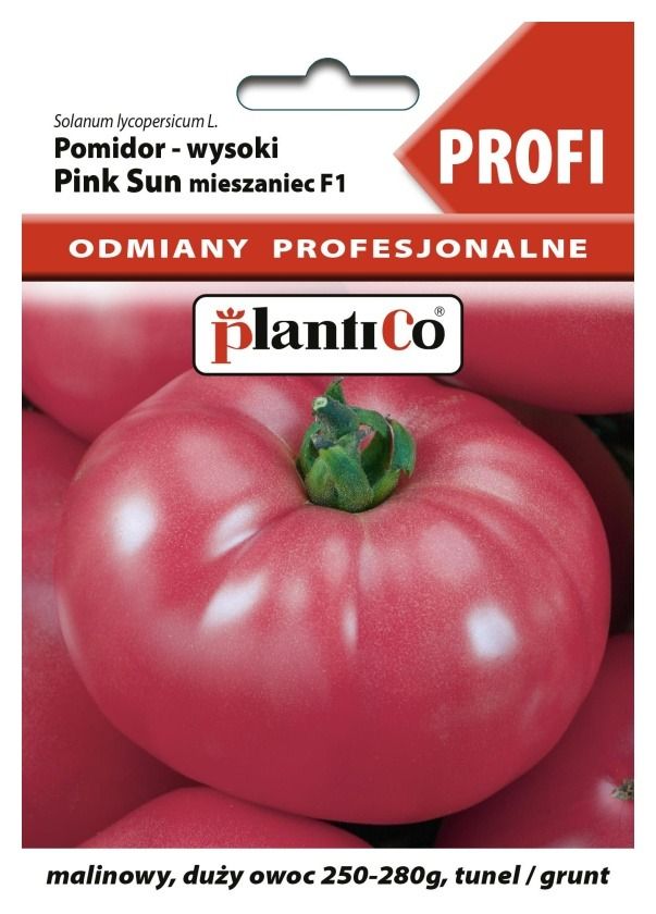 Pomidor Pink Sun F1 Profi 8 nasion Plantico