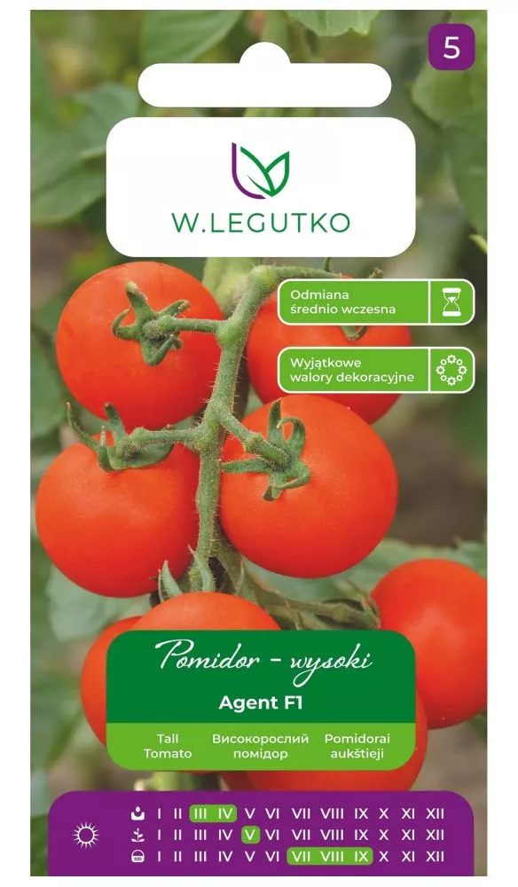 Pomidor Agent F1 0,2g Legutko