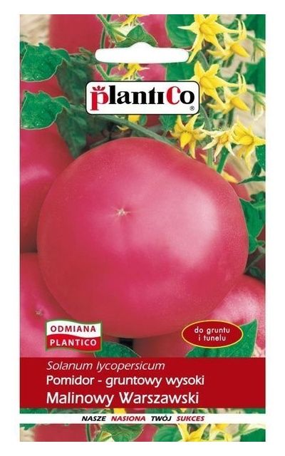 Pomidor malinowy Warszawski 10g PlantiCo