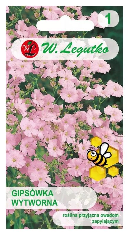 Gipsówka wytworna różowa 1g Legutko