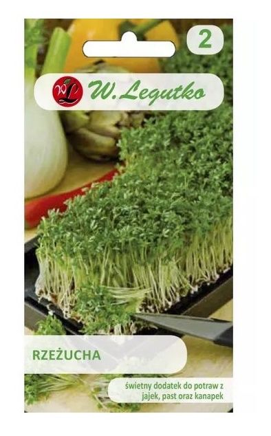 Rzeżucha ogrodowa 10g Legutko