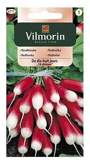 Rzodkiewka De Dix-Huit Jours 10g Vilmorin