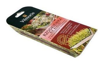 Rzodkiewka na kiełki 10 g + kiełkownica Vilmorin