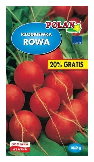 Rzodkiewka Rowa 12g Polan