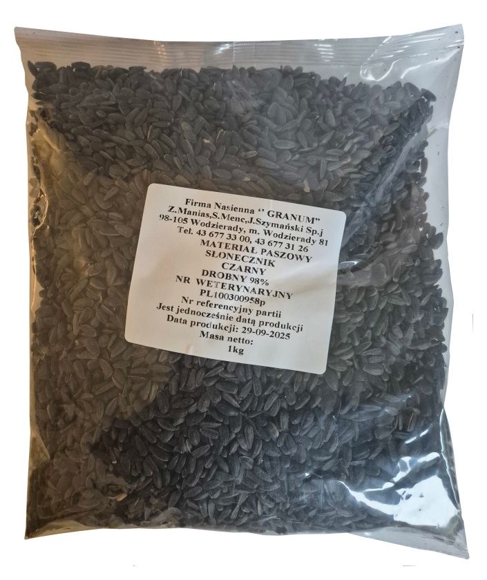 Słonecznik czarny 1kg 