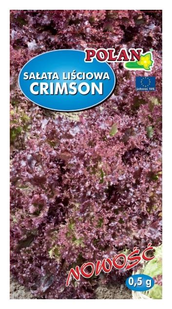 Sałata czerwona Crimson 0,5g Polan