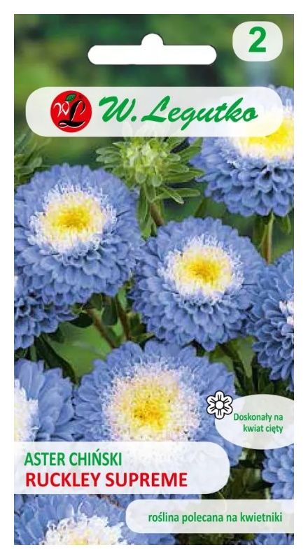 Aster chiński pomponowy Ruckley Supreme 0,5g Legutko