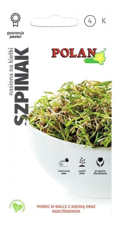 Szpinak kiełki 5g Polan