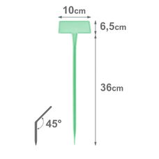 Tabliczka 9 etykieta do roślin AmmaT9