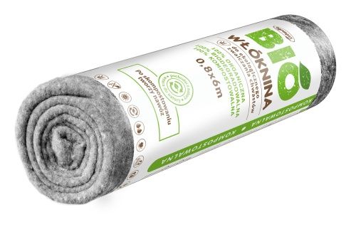 Włóknina NR ściółkująca 0,8x6 m Biowłóknina Agrimpex