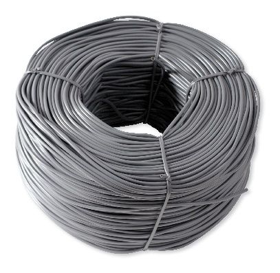 Wąż szkółkarski PCV fi 3x0,5 5kg szary Rosa Plast