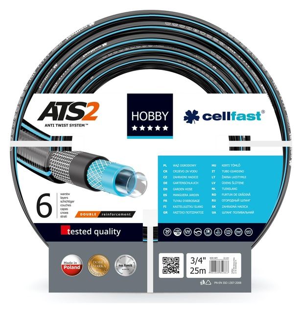 Wąż ogrodowy HOBBY ATS2 Cellfast