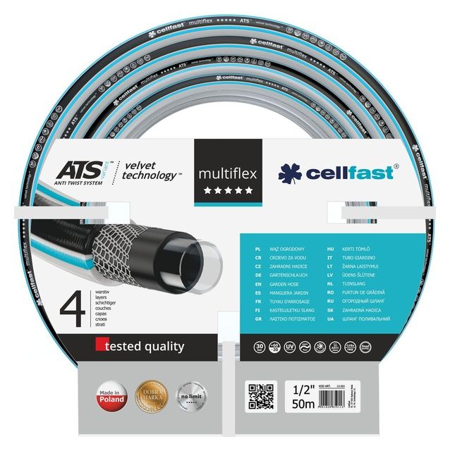 Wąż ogrodowy MULTIFLEX ATSV Cellfast