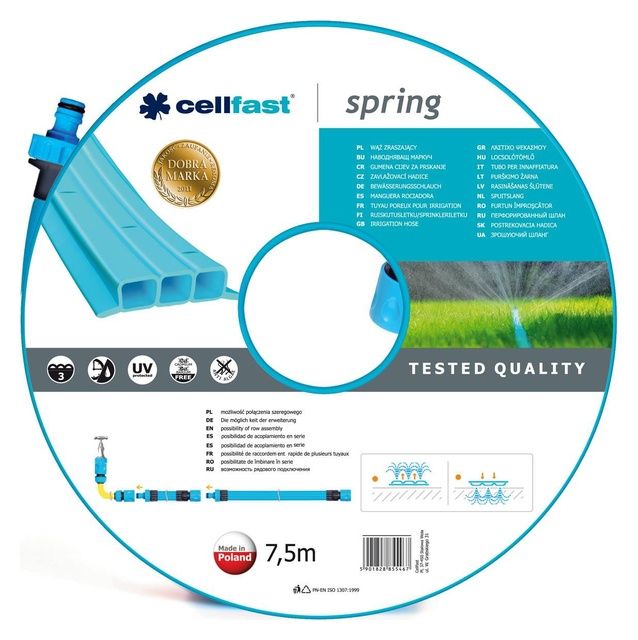 Wąż zraszający SPRING Cellfast