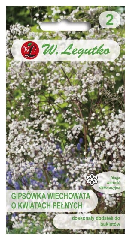 Gipsówka wiechowata biała 1g Legutko