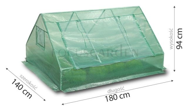 Tunel Rozsadnik 140 x 180 x 94 cm Focus Garden